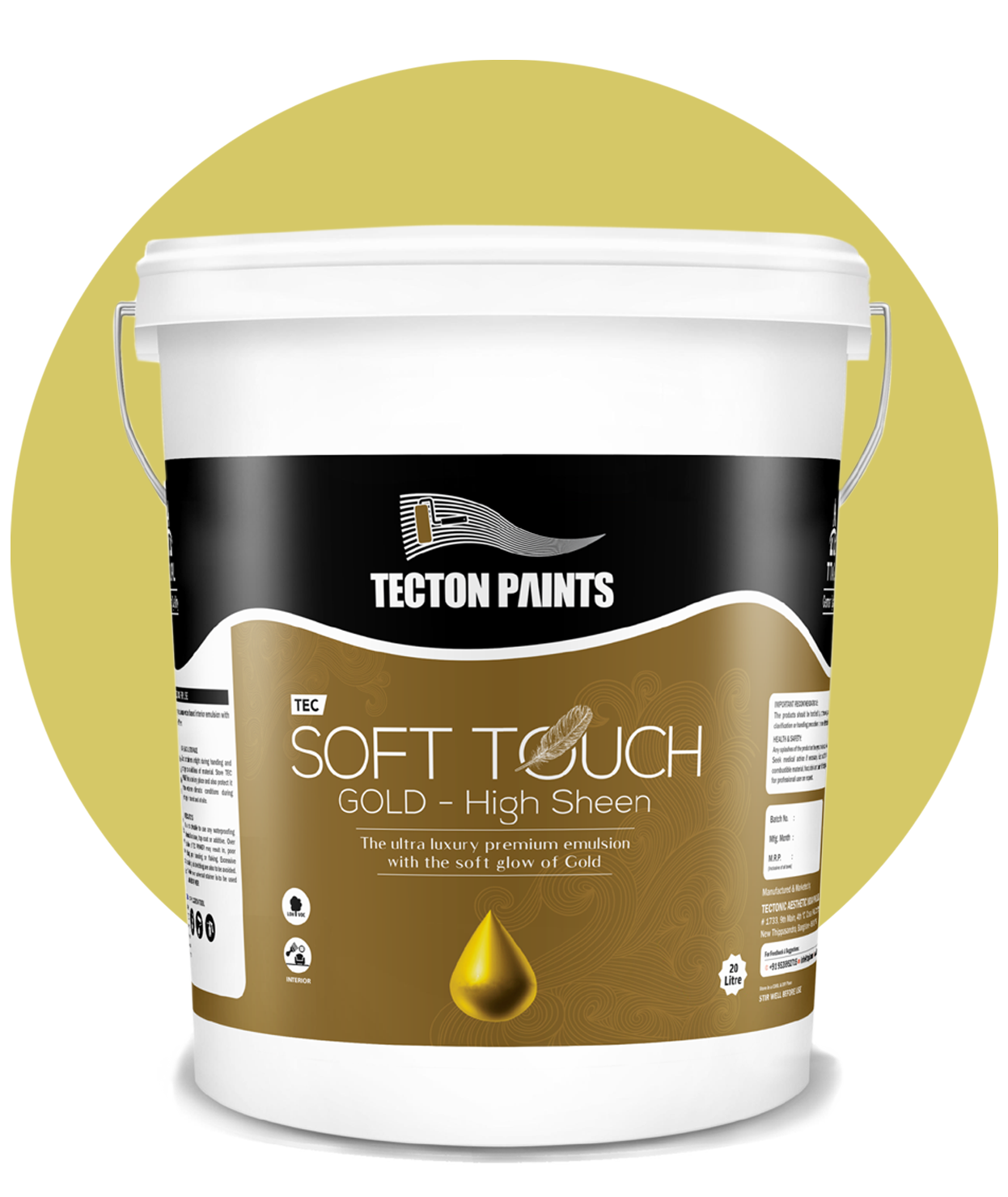 Soft touch gold