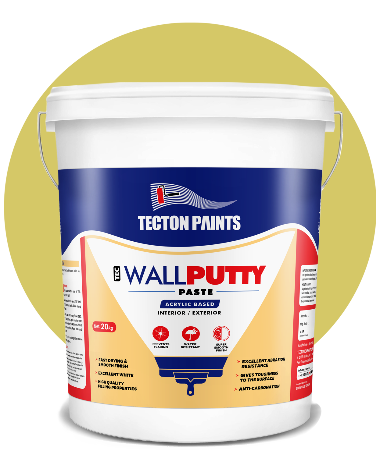 wall putty paste